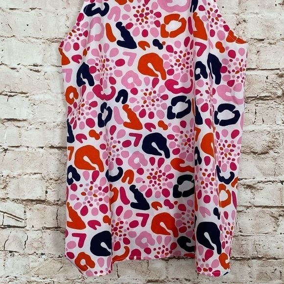 Buckhead Betties Sz M Sleeveless Multicolor Print Top - Picture 2 of 6